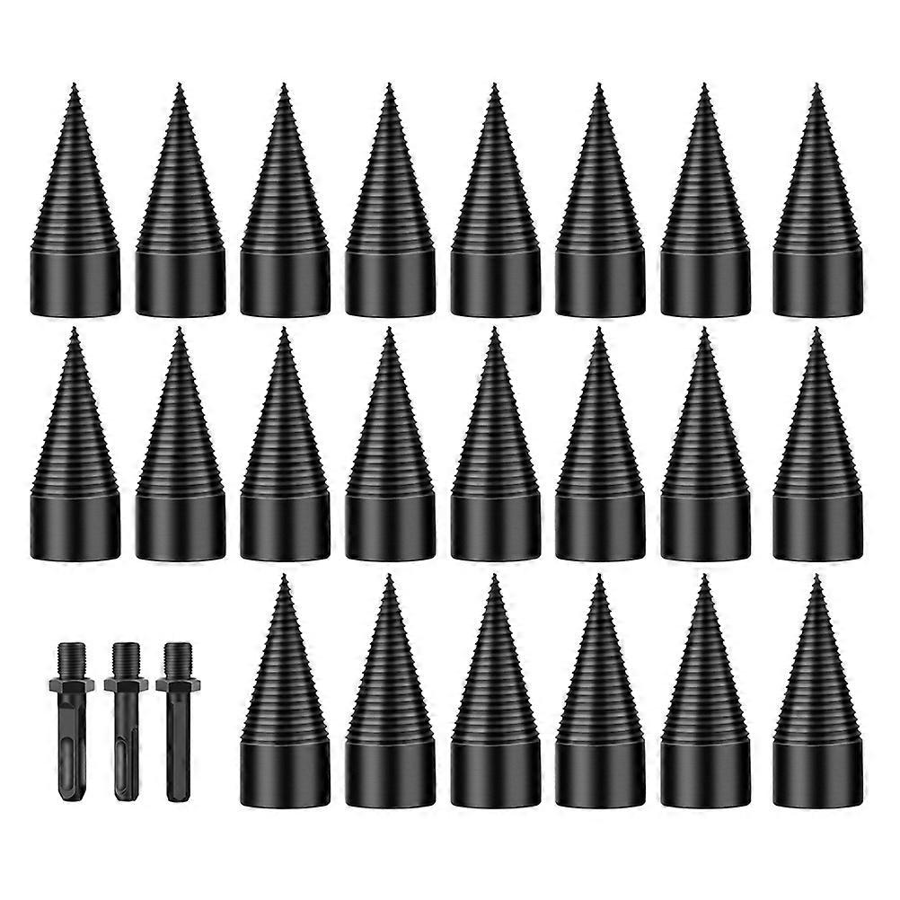 High Speed Steel Wood Splitting Drill Bit Set for Electric Drill 42mm