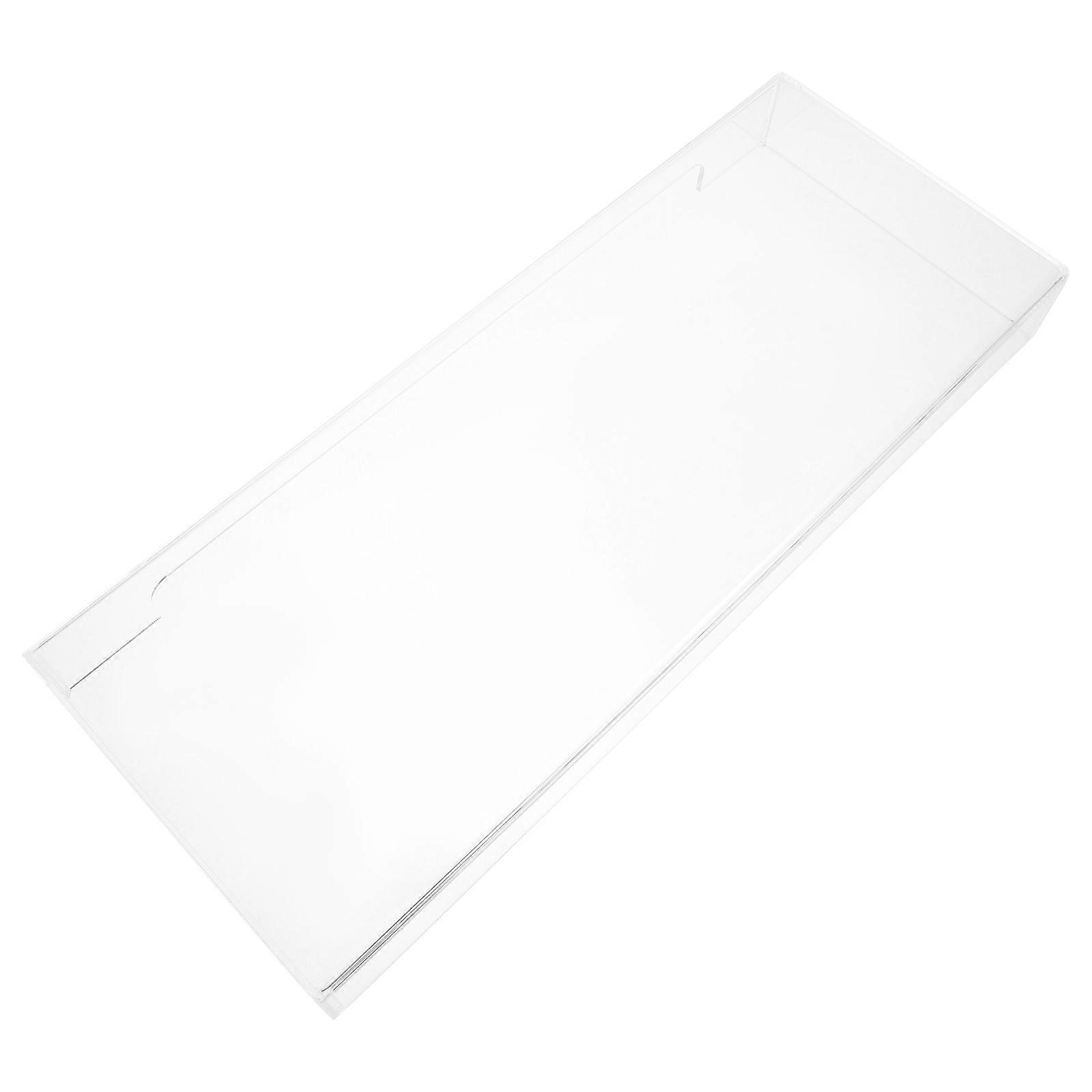 Transparent Keyboard Protector Acrylic Computer Users 42.00X16.50X4.80CM Cat-Proof 1Pack