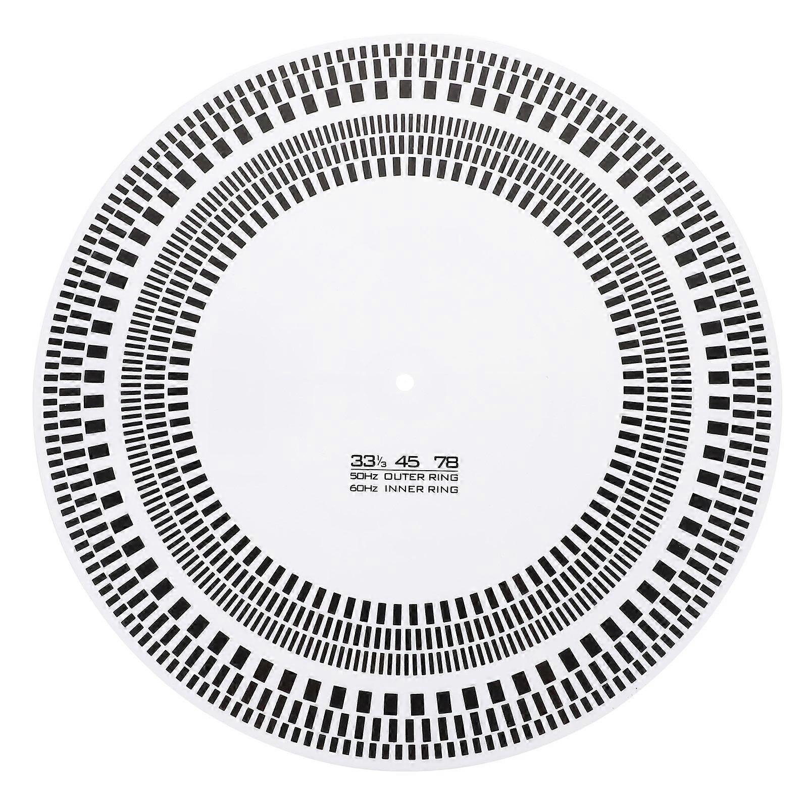 Vinyl Record Player Calibration Ruler   Professional Double Sided Pickup Alignment Gauge for Precise Distance Measurement, Easy to Use and Clean