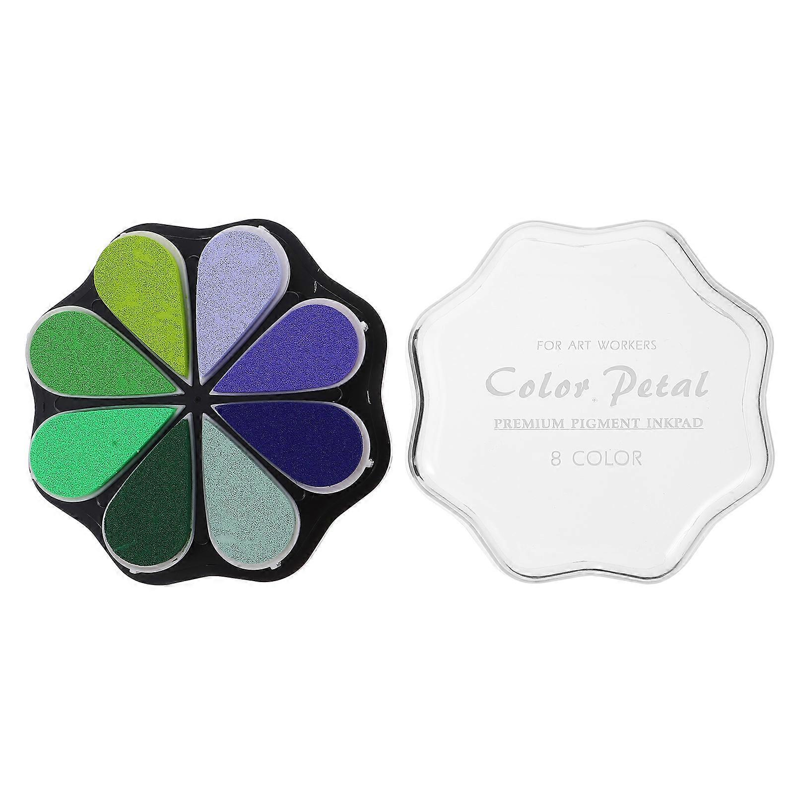 Craft Ink Pad for DIY Practical Stamps Partner with Multi Colors and Compact Size