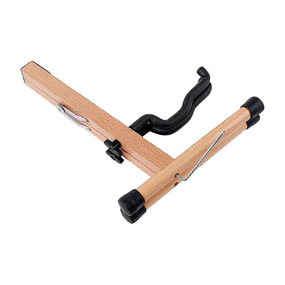 Wood Guitar Stand Triangular Structure For Electric Guitar Home Use 36X31CM 1 Set