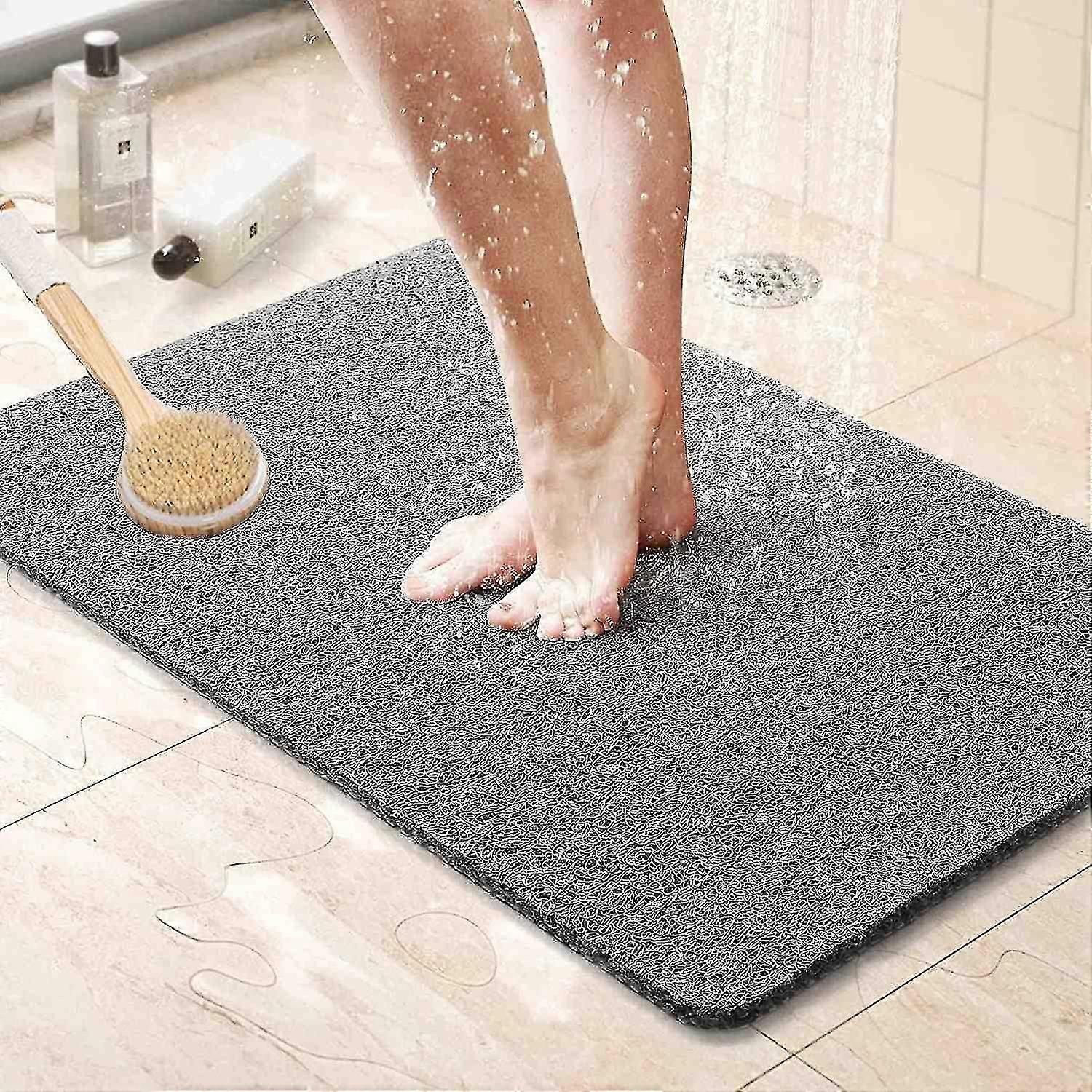 حفيرة دش اللوف ، حصيرة الحمام غير قابلة للانزلاق ، حصائر دش مضادة للقالب للدش الداخلي ، حصائر دش مع Dra