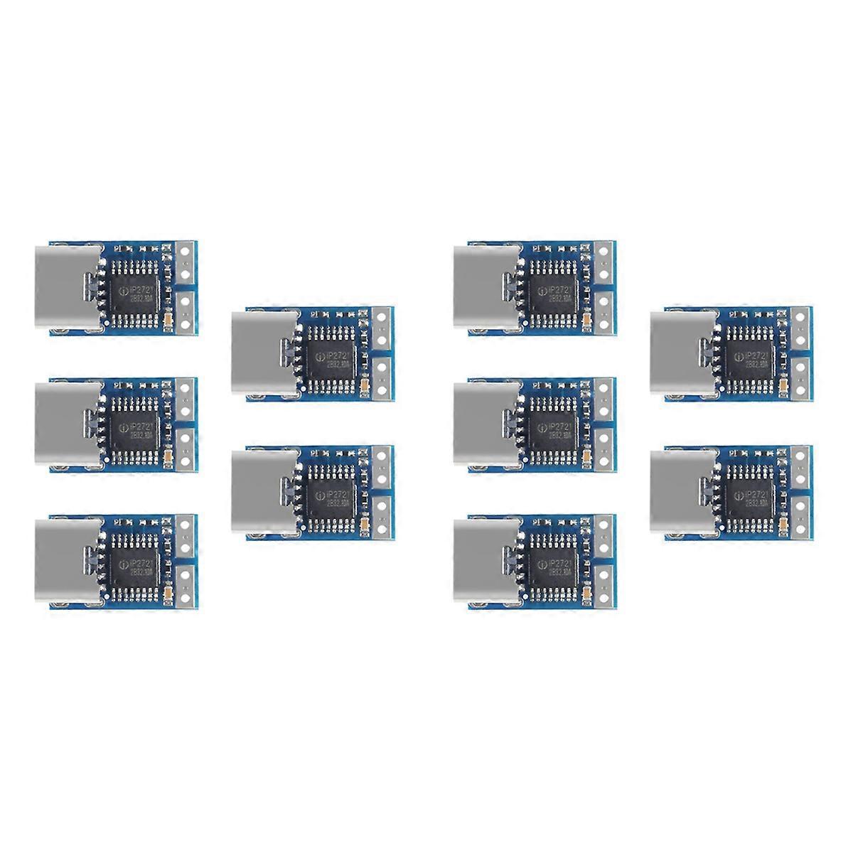 10 PCS PDC004-PD PD Decoy Module USB-C PD 20V DC Fixed Voltage Power Trigger Module 5A Type-C Female