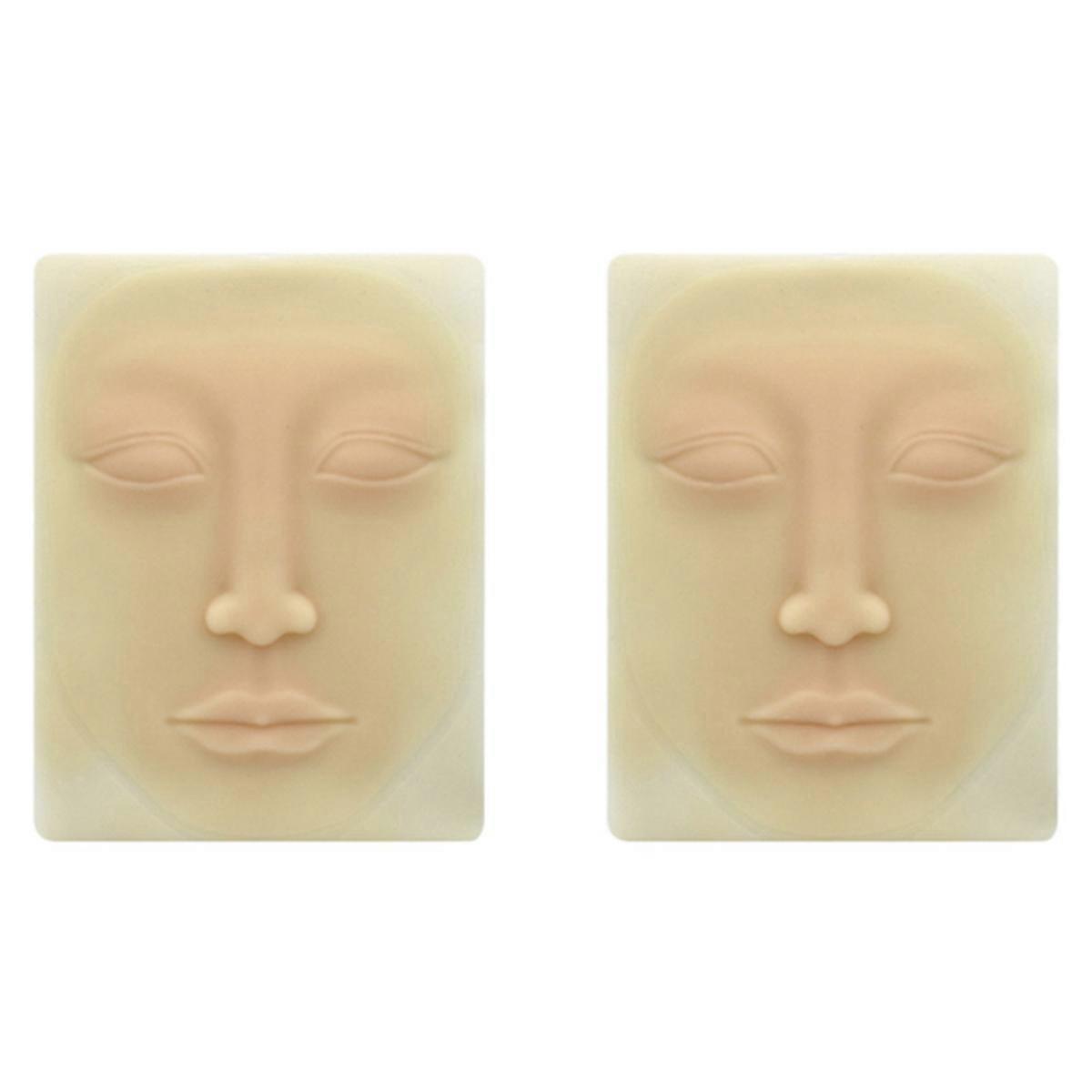 Beginner 3D Silicone Permanent Makeup Tattoo Training Practice Fake Skin Blank for Microblading