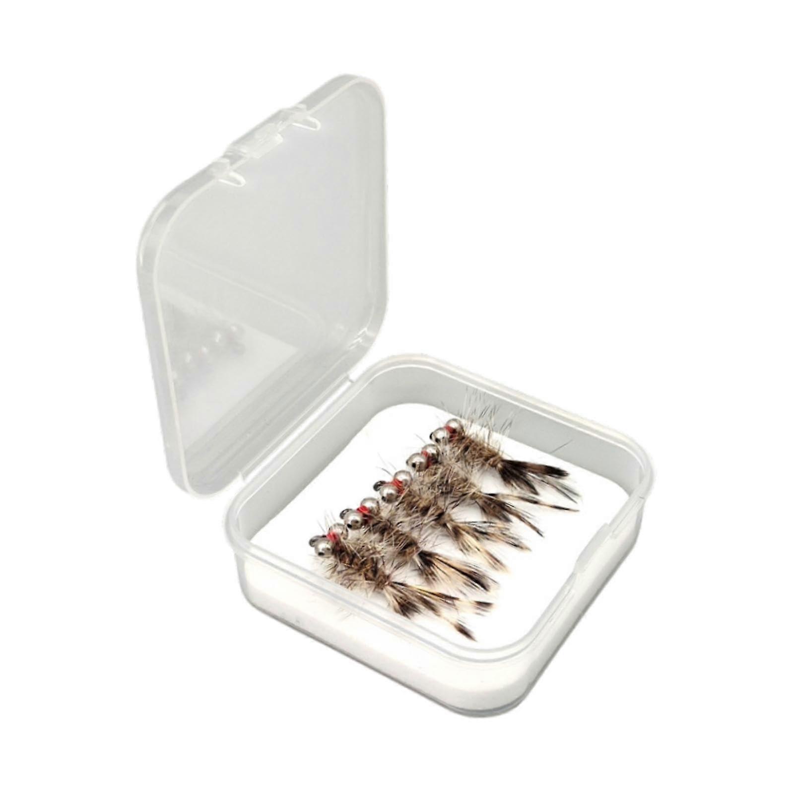 5X Fly Fishing Lures Handmade Simulation Bait for Anglers, Realistic Design, Durable Materials, Multi-Color Options