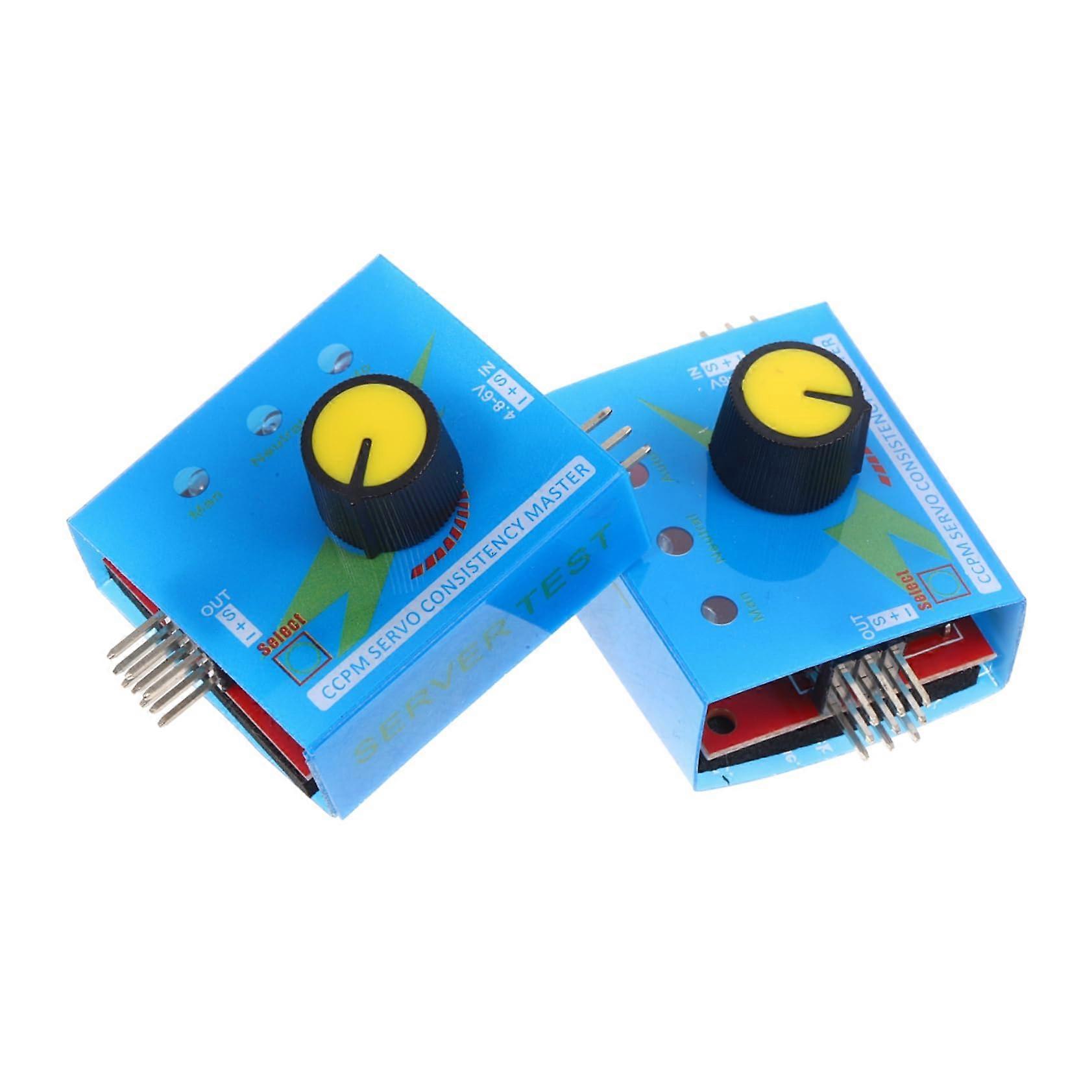Multi Tester Speed Controller Motor Tester with Indicator Lights for Precision Adjustment in Model Making and Hobby Electronics