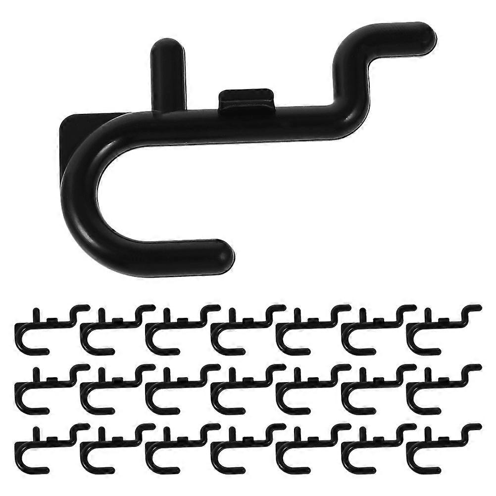 40 pcs Plastic Pegboard Hooks for Garage Wall and Tools Storage