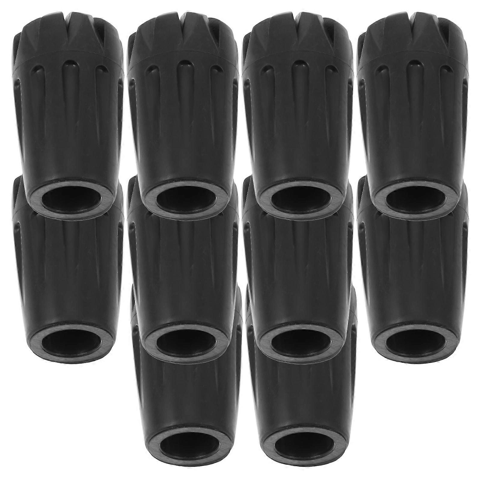 10pcs Walking Canes Replacement Tips for Canes Crutches Accessories Hiking Pole Protective Tips