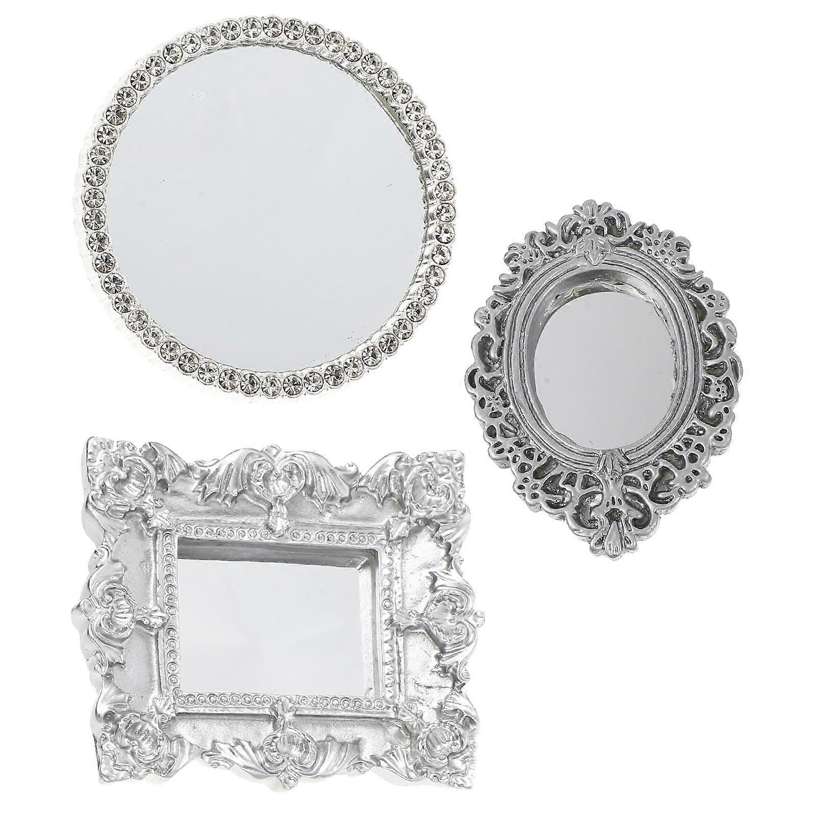 Handheld Retro Mirrors, Toys and Decorative Essentials