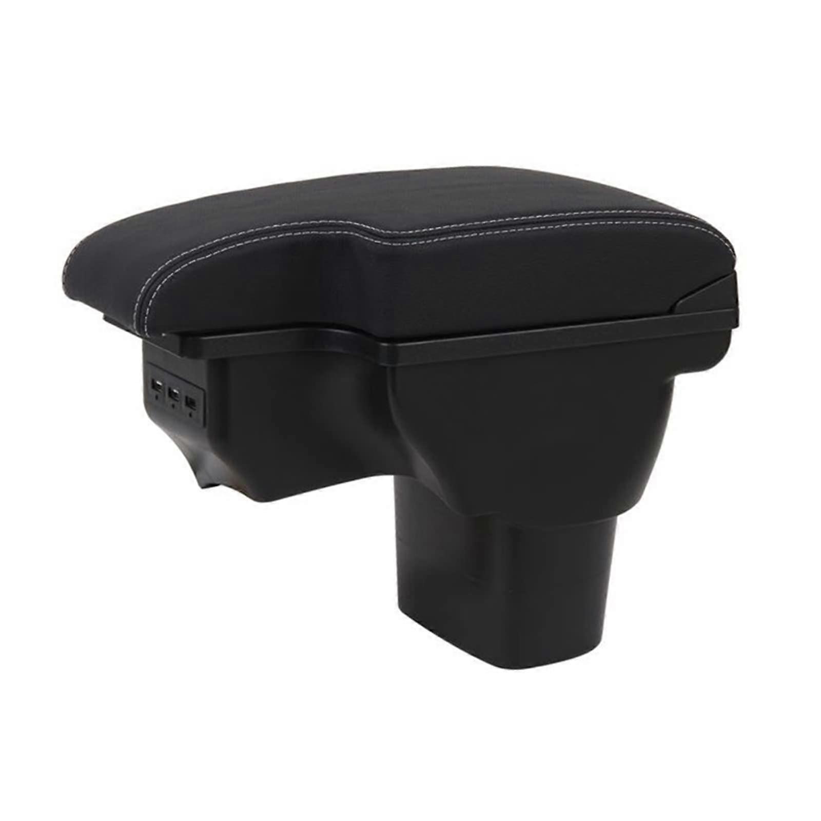 Center Armrest Storage Box For Nissan Juke 2010-2019, Multifunctional Console Organizer, Adjustable Armrest