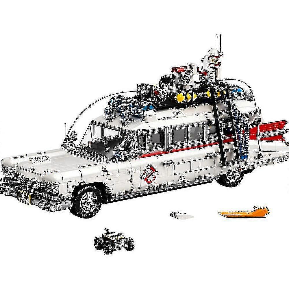 1984 Ghostbusters οχήματα αυτοκινήτων μπλοκ Diy παιχνίδια Χριστούγεννα δώρα για τα παιδιά