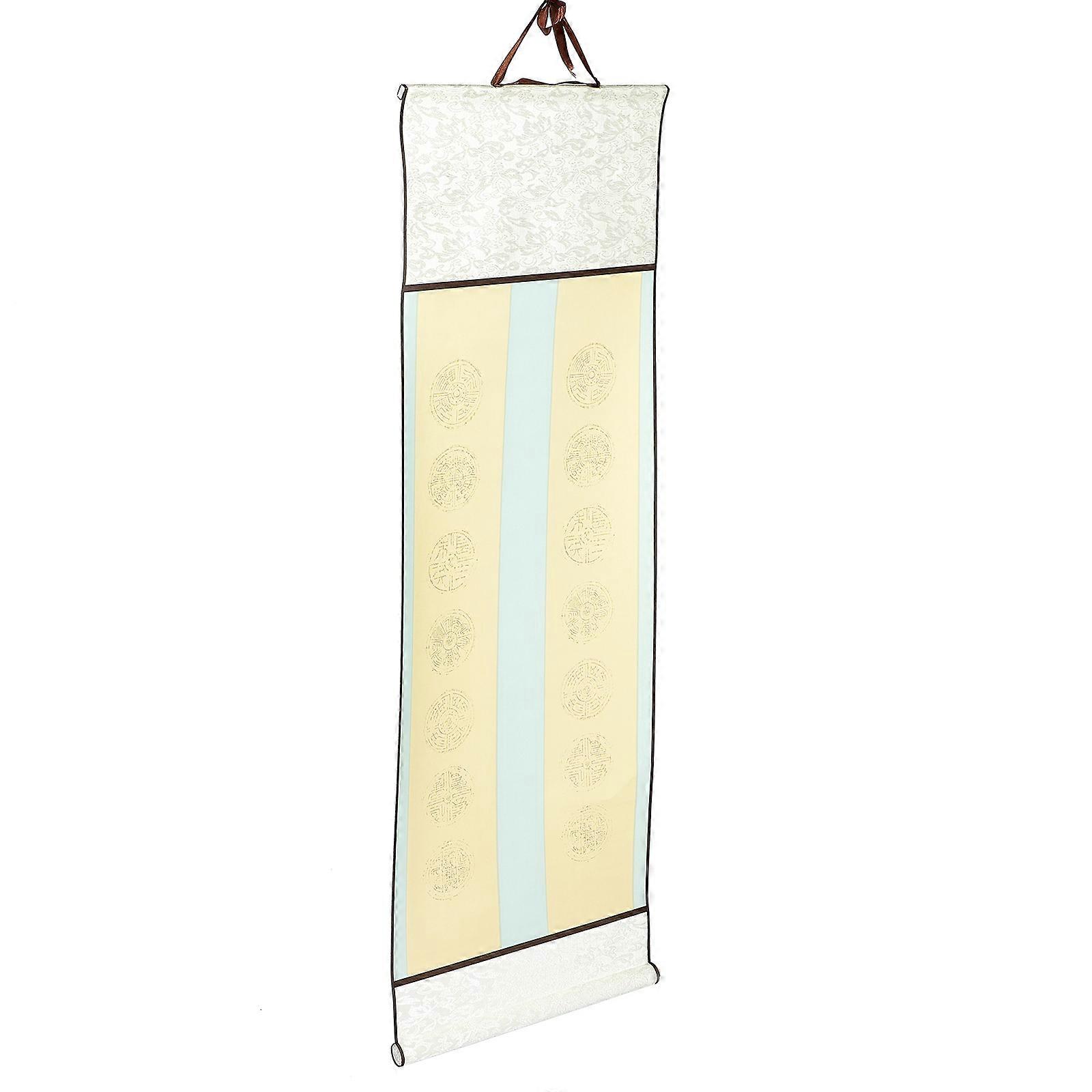 Multi-function Blank Scroll Art Paper Suitable For Kids 95x32cm Sky-blue 1 Set