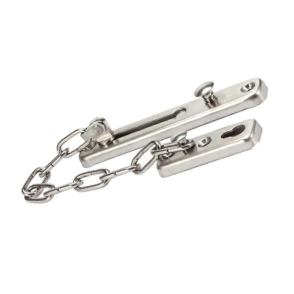 Durable Stainless Steel Door Lock Chain For Home Security And Hotel Room Safety 2Set