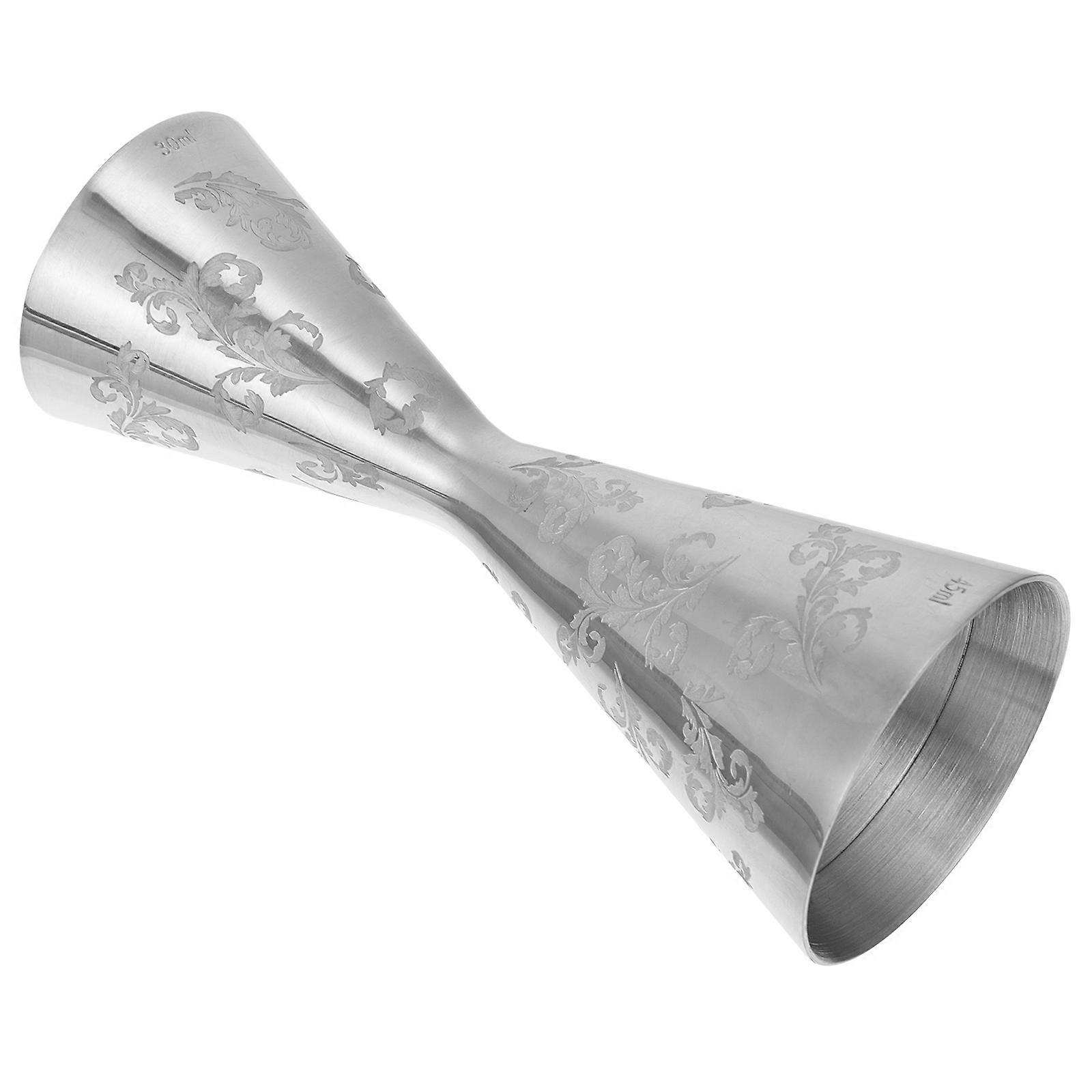 Stainless Steel Cocktail Measuring Cup with Scale – Precision Spirit Measure Tool for Bartending, Home Use, Restaurants & Parties