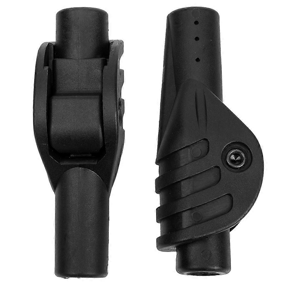 Tent Pole Connectors for Tent Support Made of Carbon Fiber Black Color Lightweight and Durable 2 Pieces