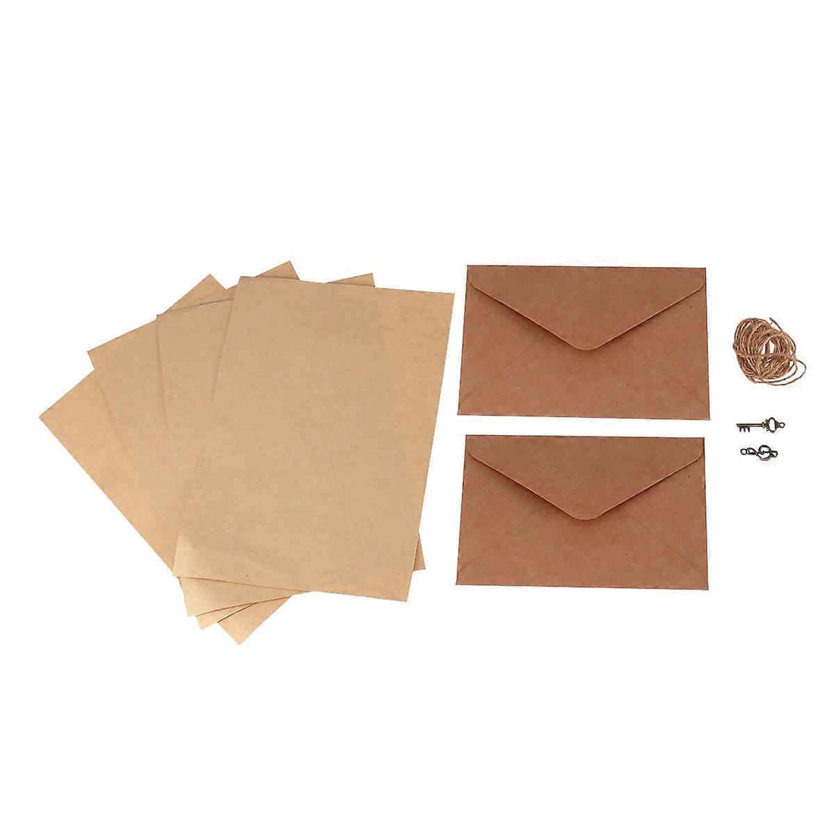 Fancy Envelopes And Letter Paper Set Vintage Style For Handwritten Notes Birthday And Wedding Invitations 1 Set