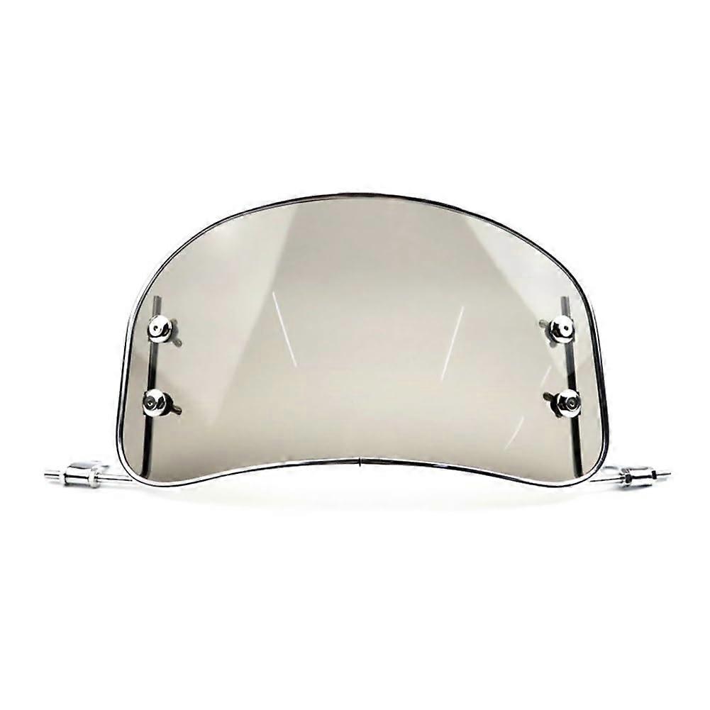 Motorcycle Windshield Front Wind Deflector Modified Accessories For Scooter EBike Drop Black Pentagon