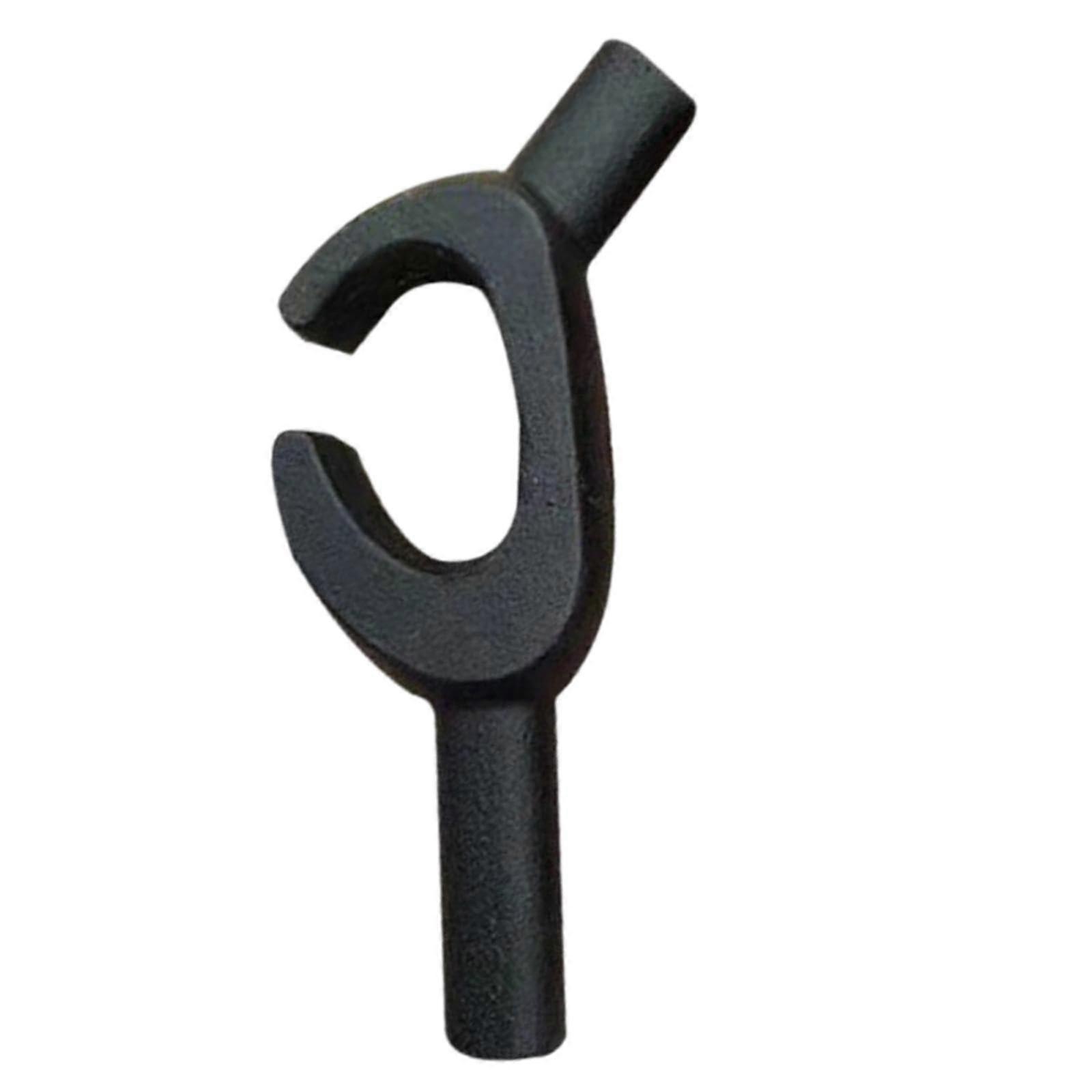 Wulsthalter Tire Mounting Clamp, Heavy-Duty Cast Iron Tire Changing Tool, Black, Compatible with Various Tires