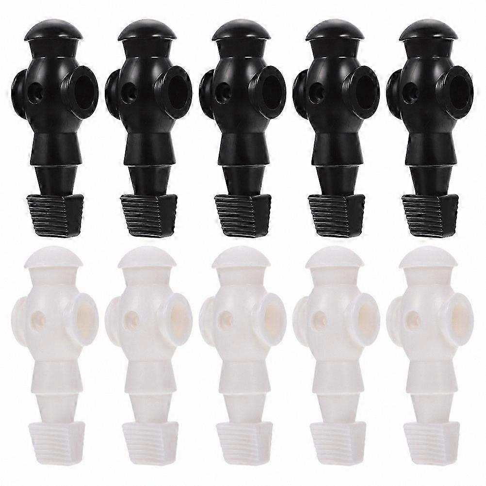 10-Pack Foosball Player Figures for Table Soccer Replacement Parts
