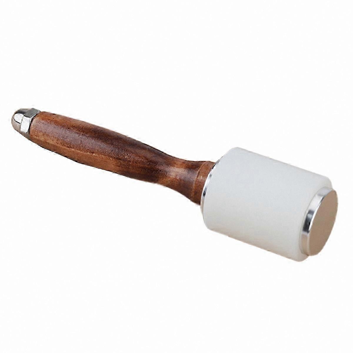 Single Head Handcrafted Leather Art Hammer for Carving and Tooling Silent Design