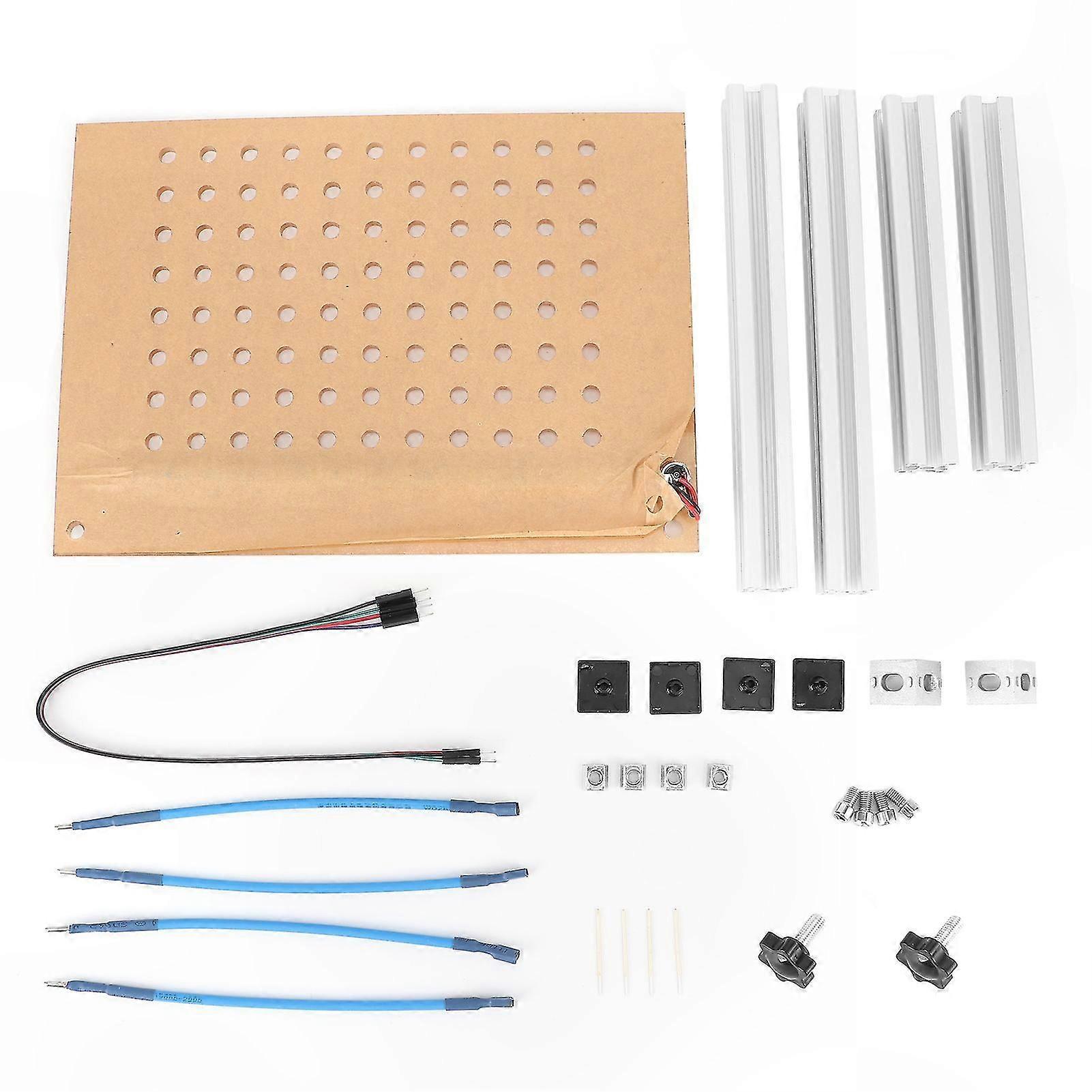 ECU Board Bracket with 4 Probe Pen for BDM100 FGTECH KTAG Silver Holder Adapter Tool