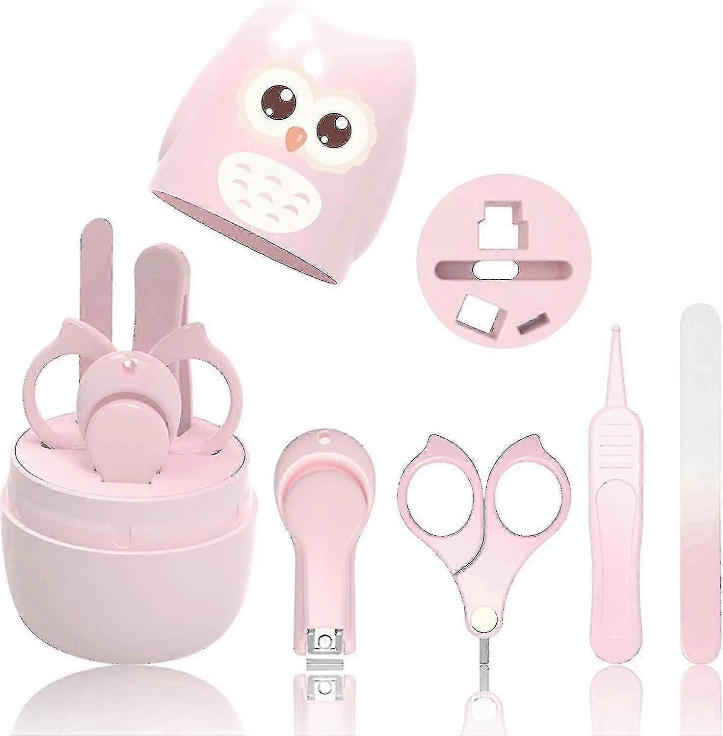 2024,baby Manicure | 4-in-1 Kit With Case, Nail Clipper, Scissors, File And Tweezers | Baby And Young Chi-yvan