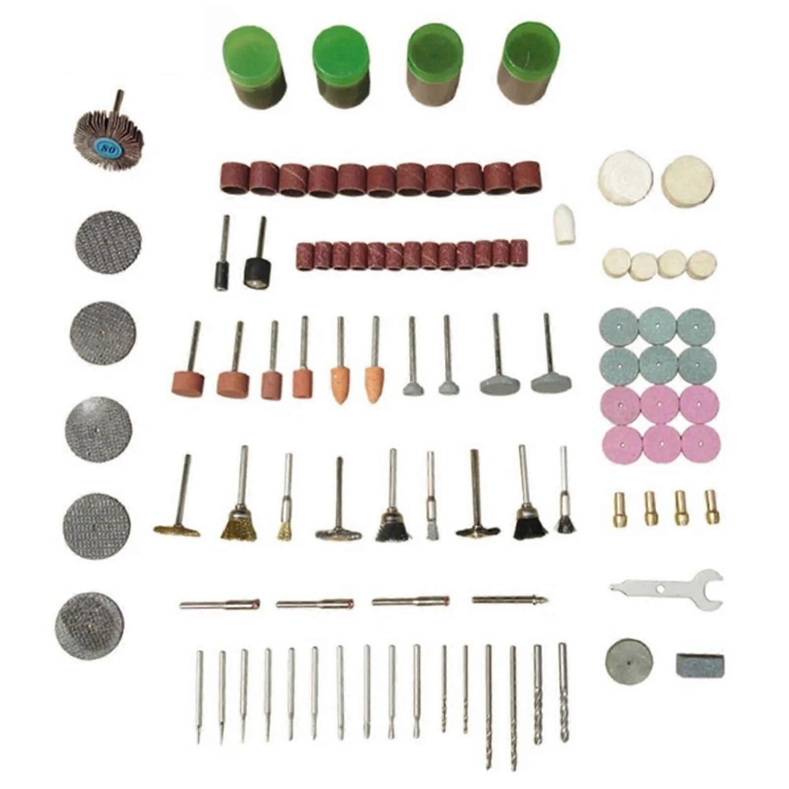 Power Tools Rotary Tool Accessory Set 161Pcs with Mini Saw Blades, Grinding, Polishing Tools for Drills and Abrasive Tasks