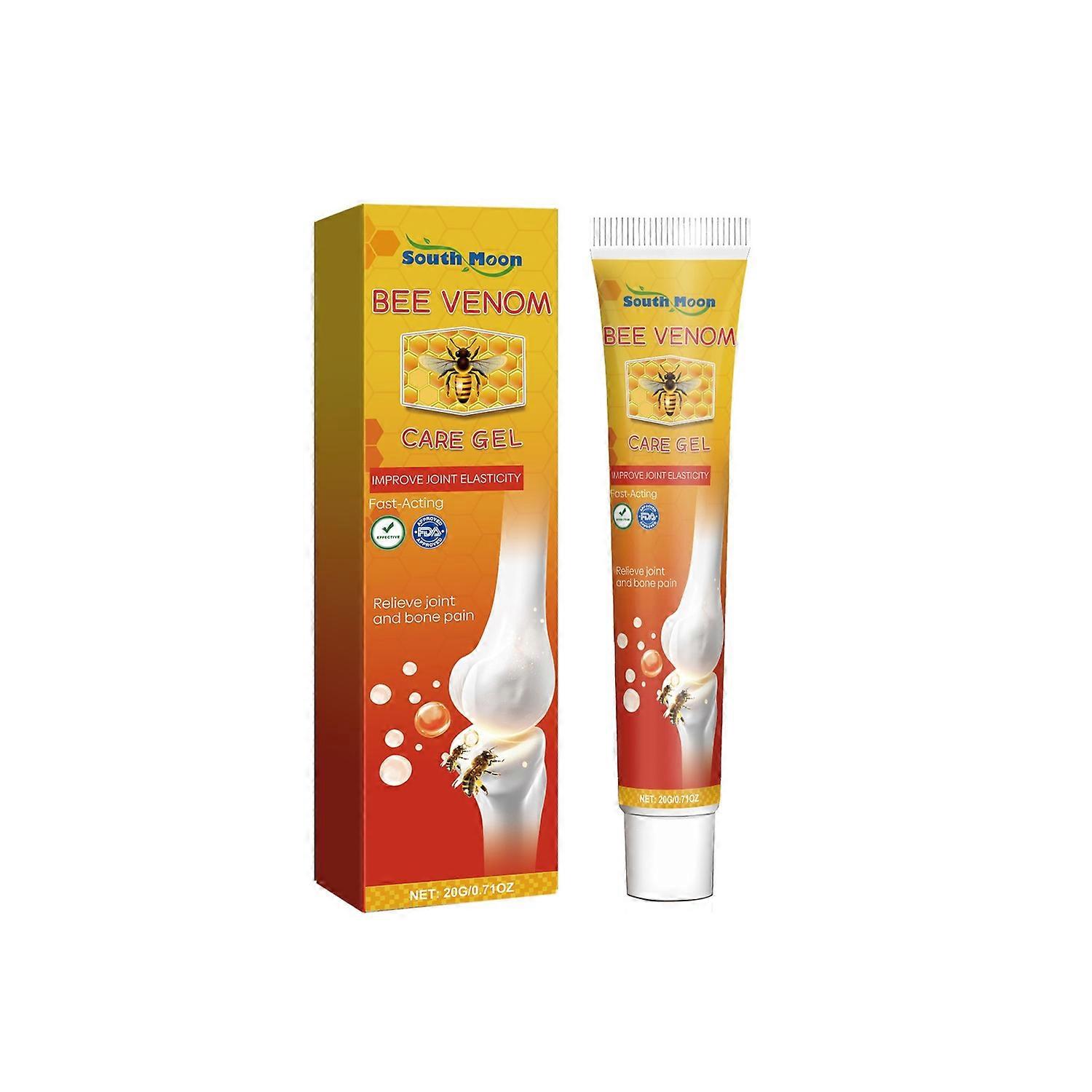 1-6x SOUTH MOON Bee Venom Relief Cream 20g Joint & Muscle Soothing Bee Venom Cream