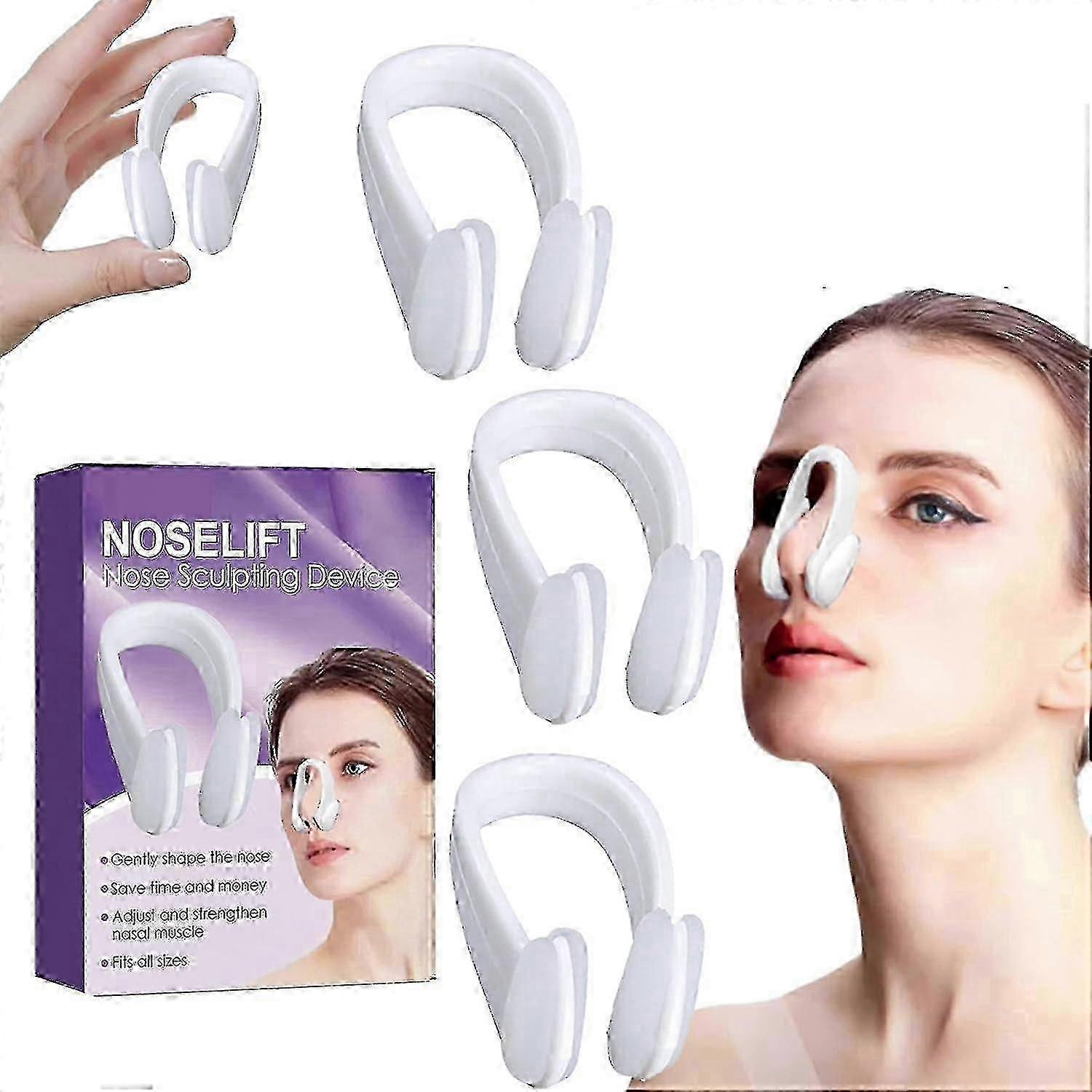 Nose Sculpting Device, Nose Shaper Clip, Nose Up Lifting Clip, Nose Sculpting Lifter, Nose Bridge Straightener Corrector High Nose Bridge