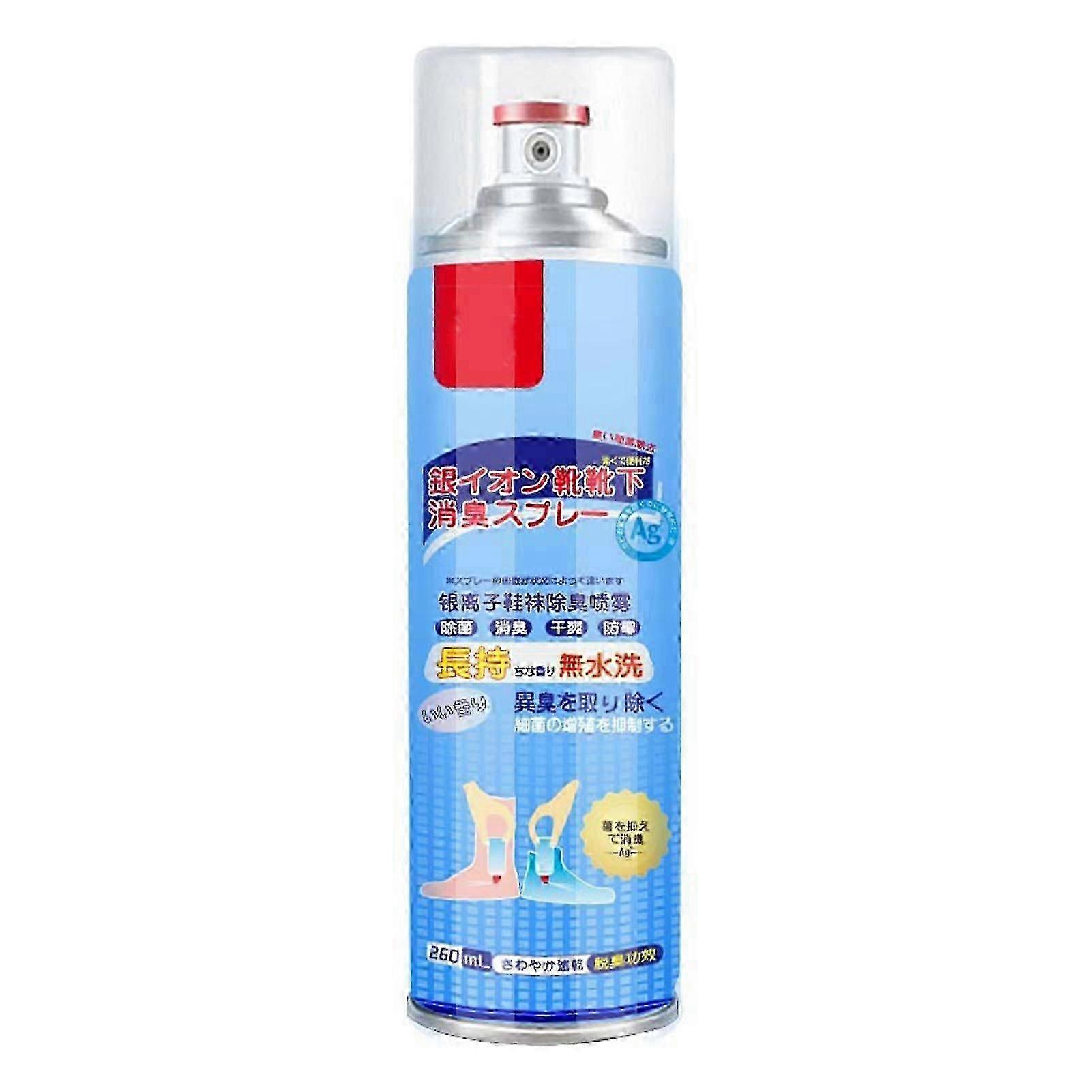 Shoe Deodorizer Spray for Fast Odour Removal, 260ml, Ideal for Smel...