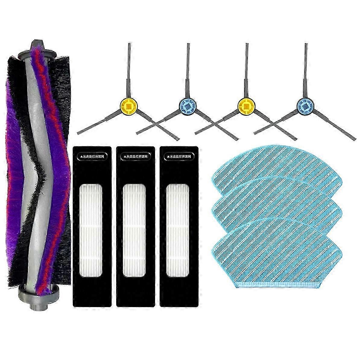 Suitable for NER700 Robot Vacuum M7/M7 Pro Main Brush, HEPA Filter, Wipes Replacement