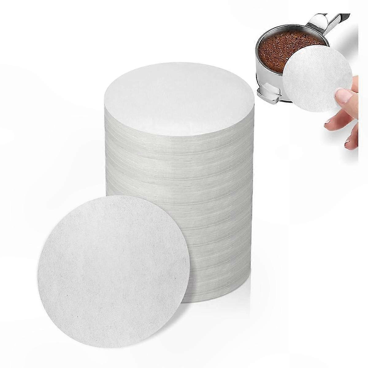 53mm Unbleached Coffee Filter Paper for Espresso Machines - 800 Count