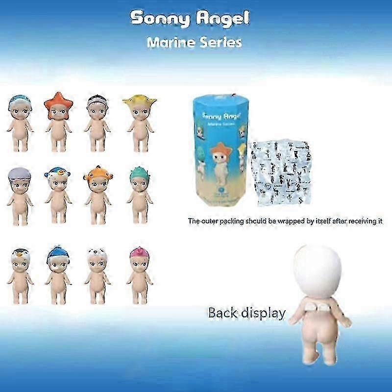 Nové Sonny Angel Party Ocean Series Car Decoration Stolní počítač Obrazovka Amor Ruka Módní Play Doll Narozeniny Dárkové hračky 2025