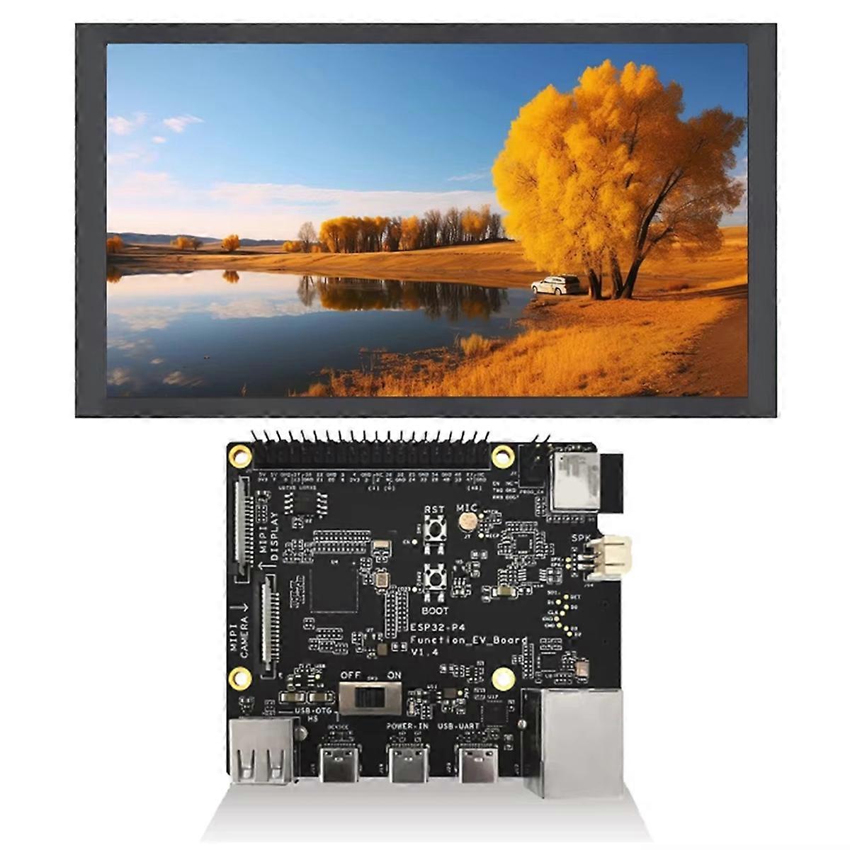 ESP32-P4 EV Board 7In LCD 1024x600 for Smart Home IoT