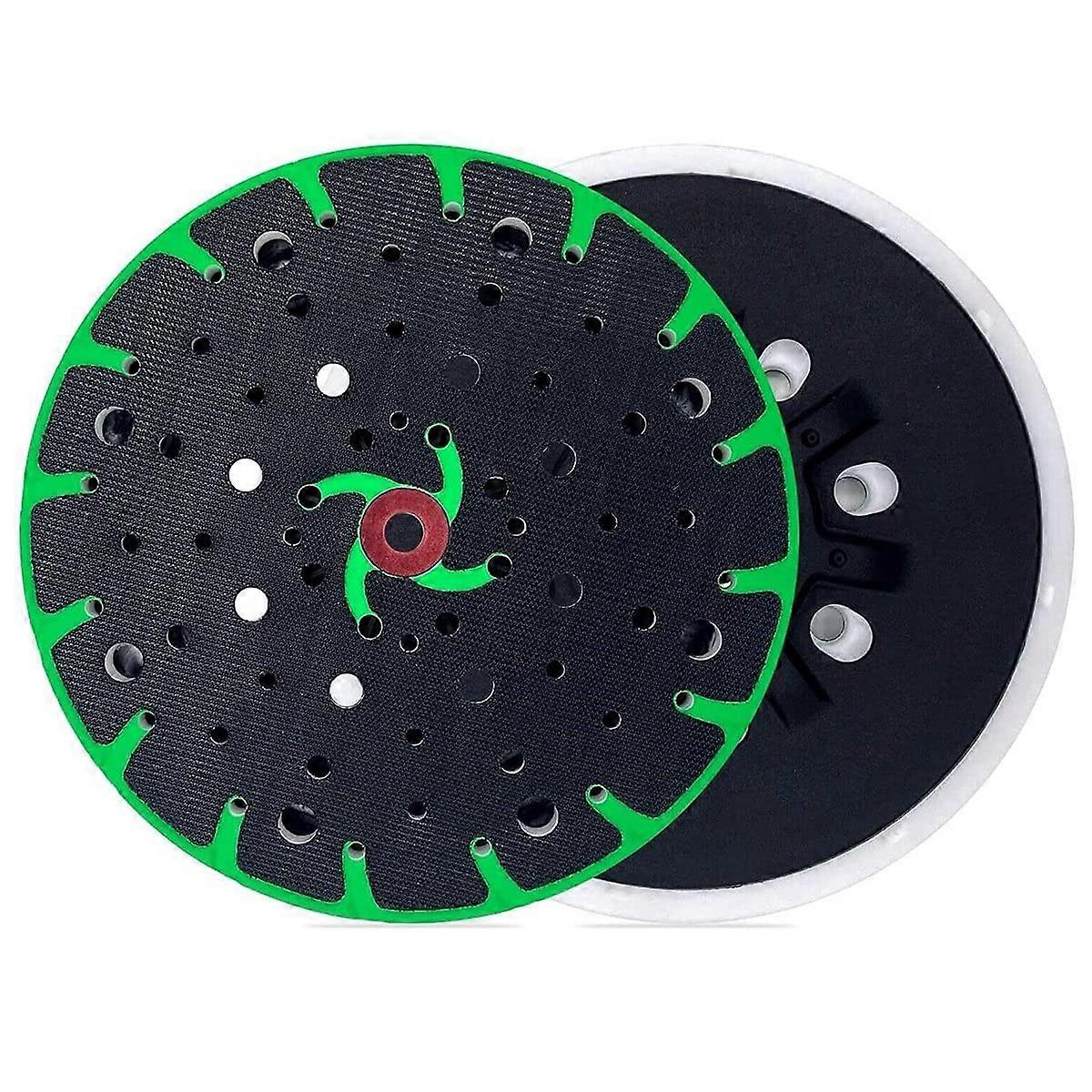 6 Inch 17 Hole Random Orbital Sander Pad Replacement Backing Pad for Dust Extraction Hard Disk Compatibility