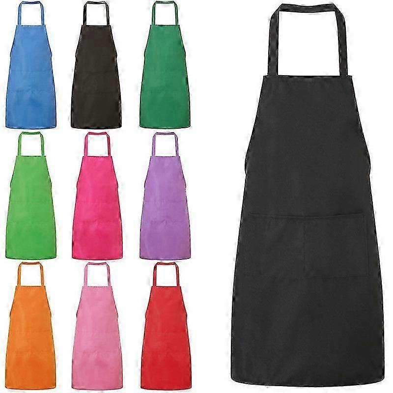Catering apron unisex adjustable with front pocket for chefs