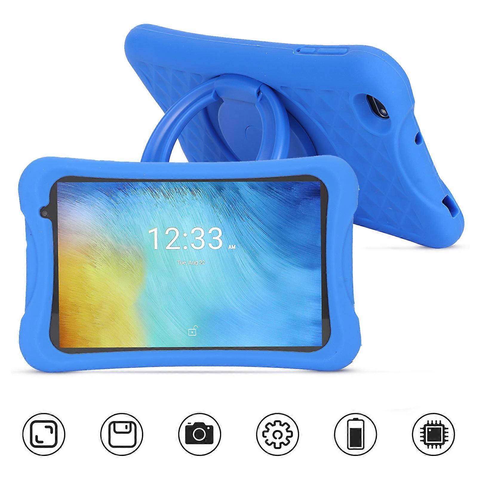 8 Inch Kids Tablet 2GB RAM 32GB ROM Quad Core Android 10 US Plug