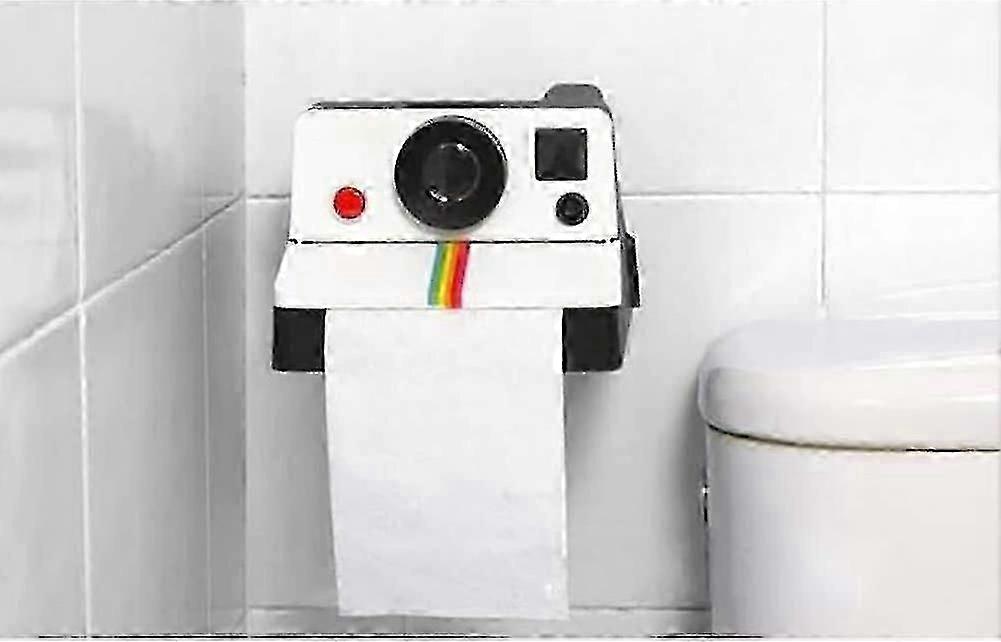 Camera Shaped Toilet Paper Holder Toilet Paper Box For Home And Office 1 Piece