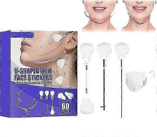 60pcs Face Lifting Tape Patch V Line Tightening Kit