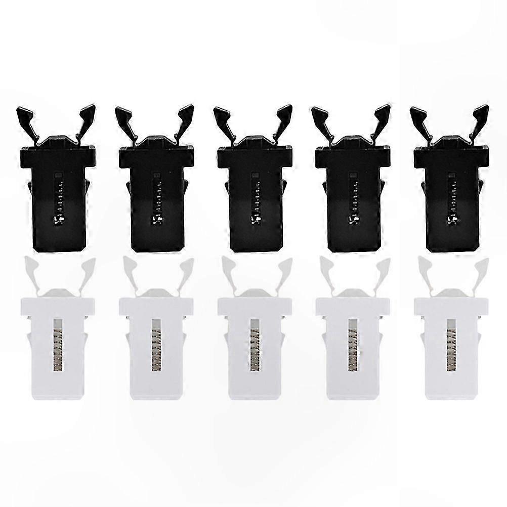 10-Pack Universal Trash Can Lid Locks Replacement Clips