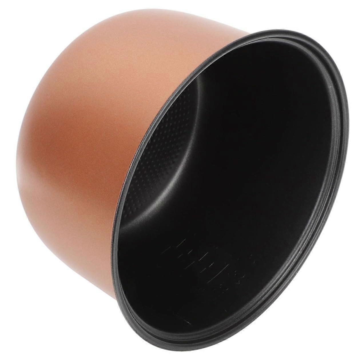 Replacement Rice Cooking Container Aluminum Alloy Nonstick Rose Gold Compatible With Rice Cookers