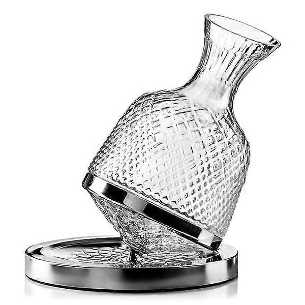 Wine decanter, 1500ml, 360° rotation to release wine aroma