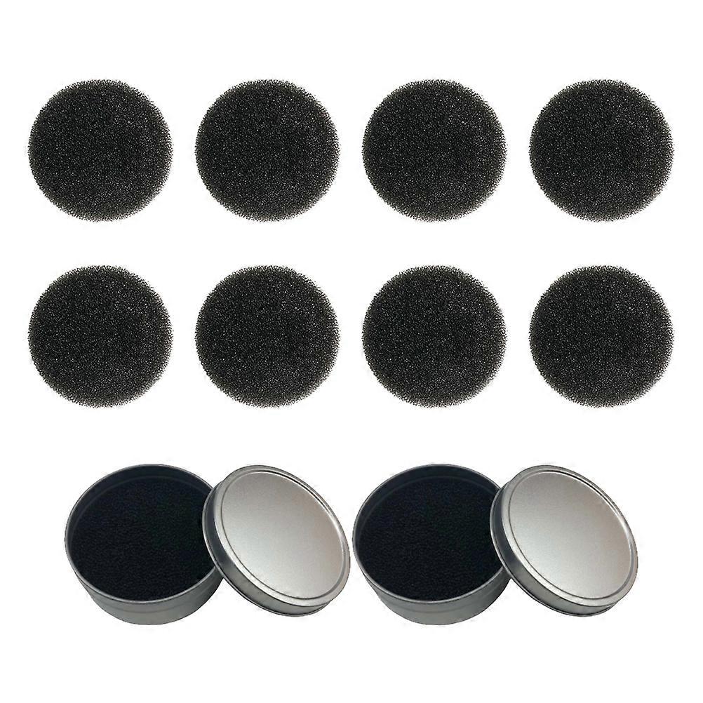 Multi-Function Makeup Brush Cleaner Set for Makeup Brushes in Black Compact Tin for Quick Dry Cleaning 1Set