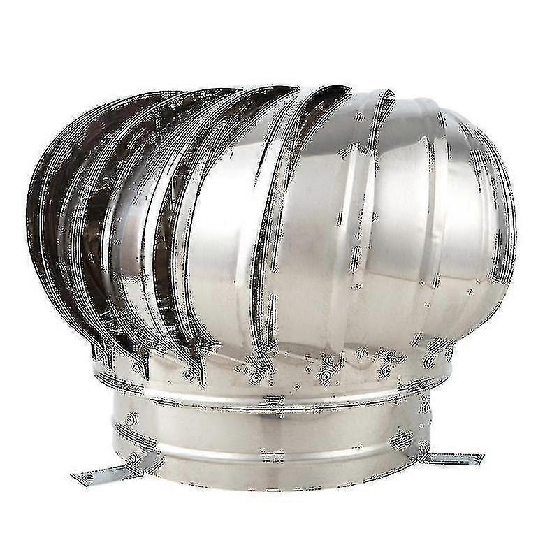 304 takventilator i rustfritt stål 110 mm vindturbin for loftventilasjon