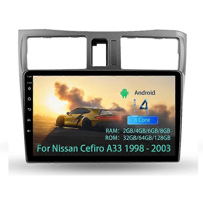 For Nissan Cefiro A33 1998 - 2003 Car Radio Multimedia Video Player Navigation GPS Android 2 din dvd