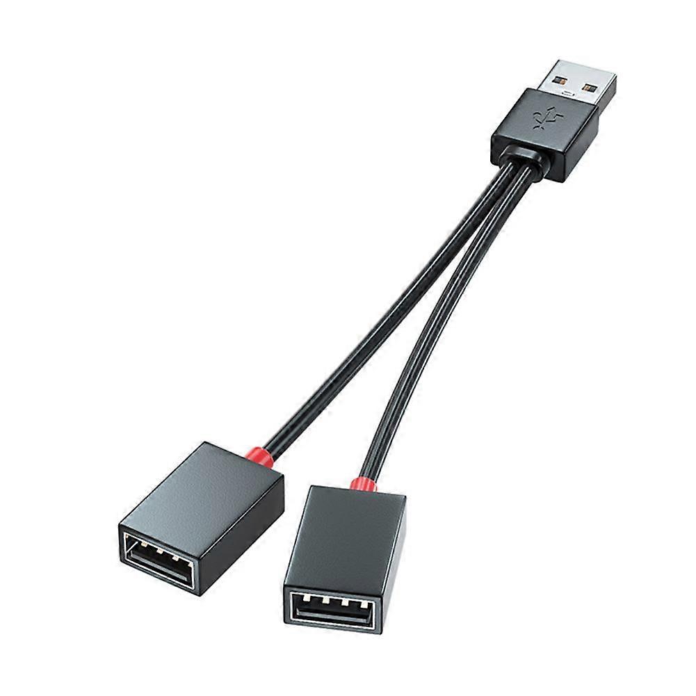 USB HUB 2 in 1 Extended Multi Interface Hub for Mobile Phones and Tablets