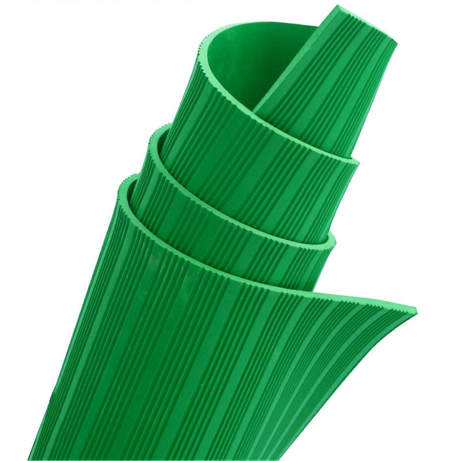 Insulated Rubber Flooring Roll AntiElectrocution Switchboard Floor Mats NonConductive Green 3m x 1m x 5mm