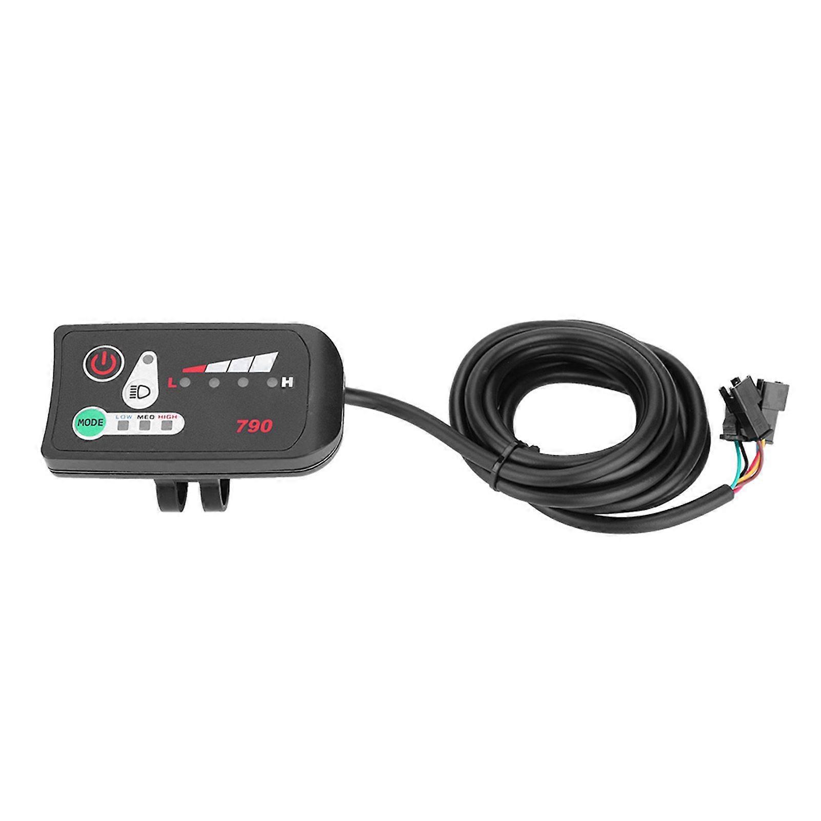 Waterproof LED Display Control Panel DIY Accessory Part for Electric Bike Scooter (48V)