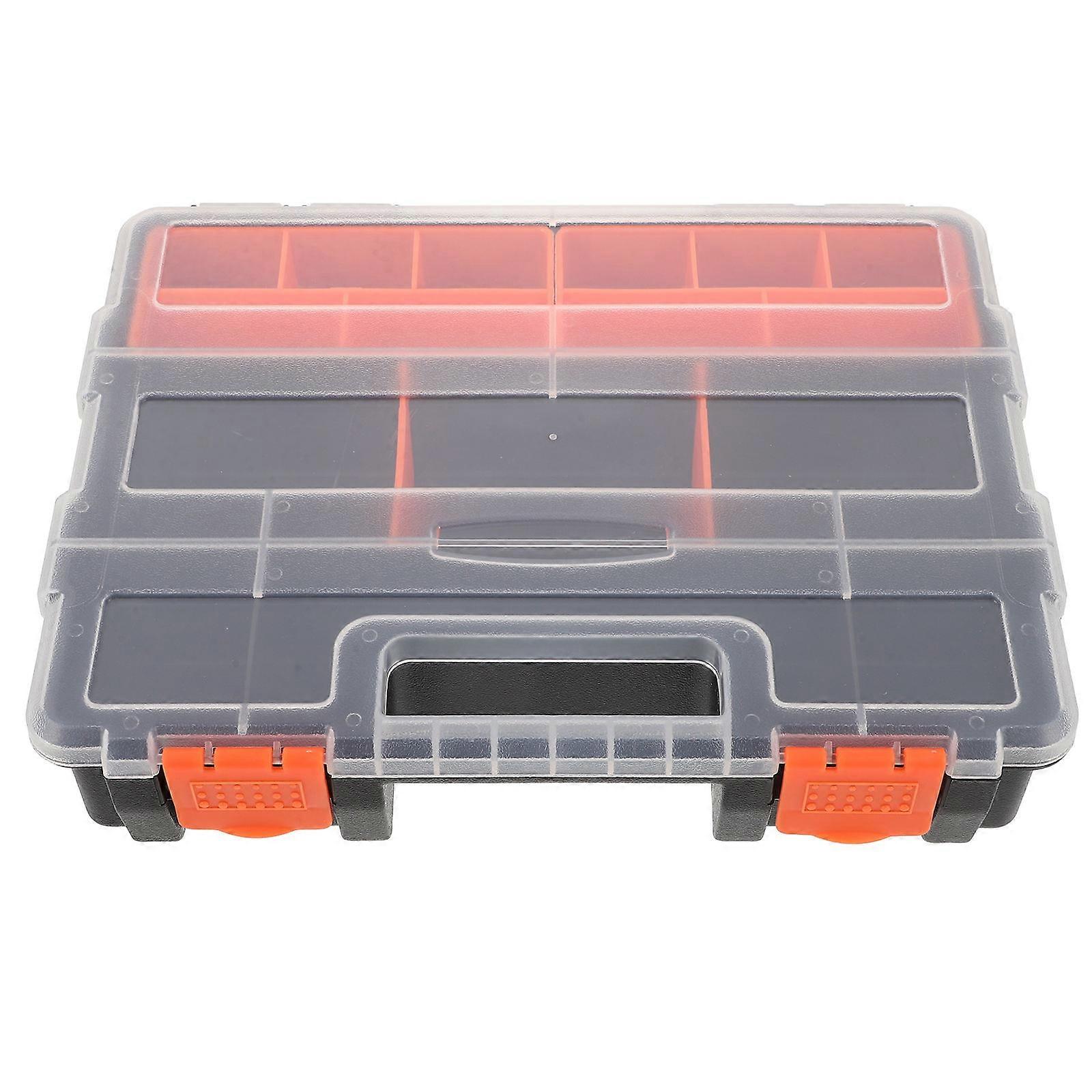 Screw Organizer Plastic Storage Box Tool Organizer for Storage 4Pcs