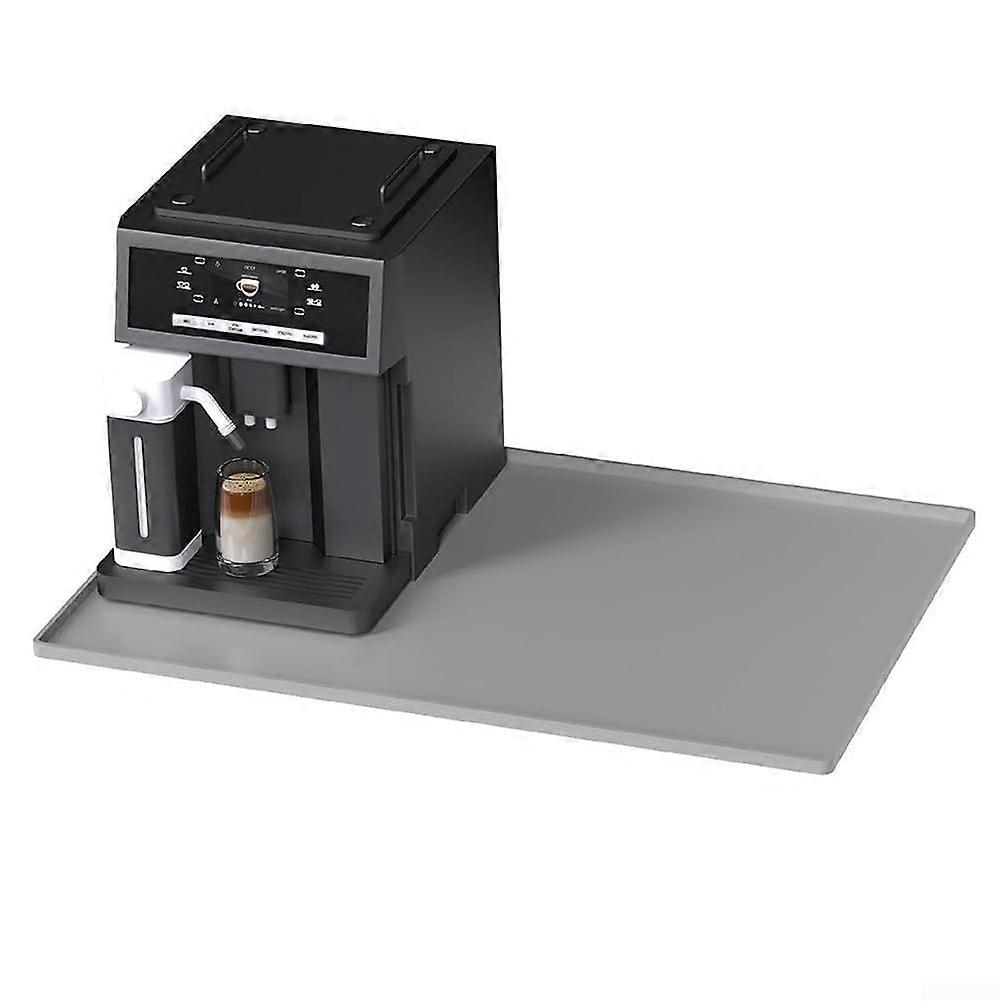 Silicone Drip Tray Mat, Kitchen Super Absorbent Draining Mat, Dish Drying Mat, Gray, 500g